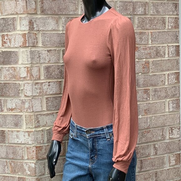 Lulus Long Sleeve Bodysuit Top Sz S  NWT - Picture 7 of 14